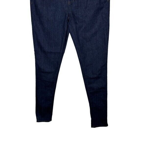EILEEN Fisher Womens Denim Mid-Rise Skinny Jeans Navy Size 4 - Picture 6 of 9